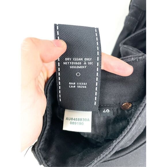 7 for All Mankind Mid-Rise Embellished Floral Ankle Skinny Jeans Size 28 - Picture 12 of 13